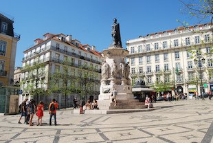 Place Camões, Lisbonne