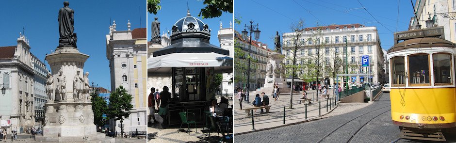 Place Camões, Lisbonne
