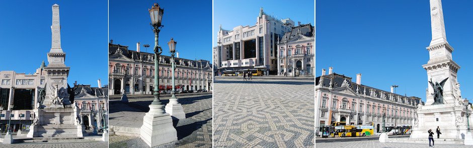 La Place des Restaurateurs, Lisbonne